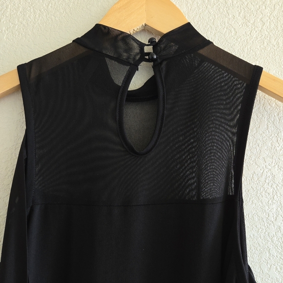 DOLLS KILL Mainframe Party Sheer Mini Dress by Dolls Kill, M, black - Picture 6 of 10